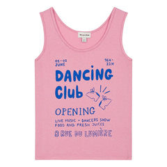We Are Kids - Marcel Dancing Club tank top Organic cotton | Pink