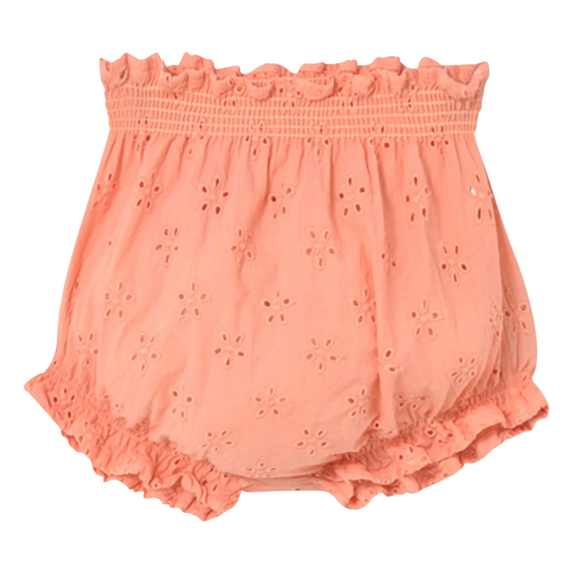 Cozmo - Rut Embroidered Bloomer | Coral