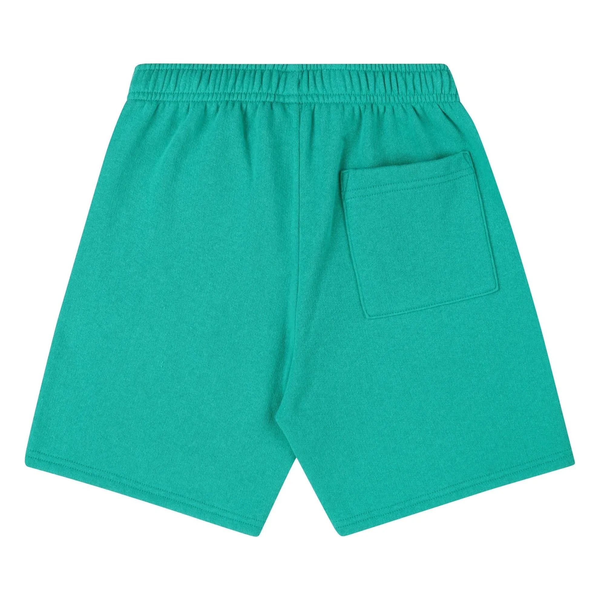 Sporty & Rich - Signature Logo Terry Jogger Şort | Turkuaz