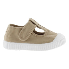 Victoria - Çizik Sneakers Sandalia Tira Lona | Camel