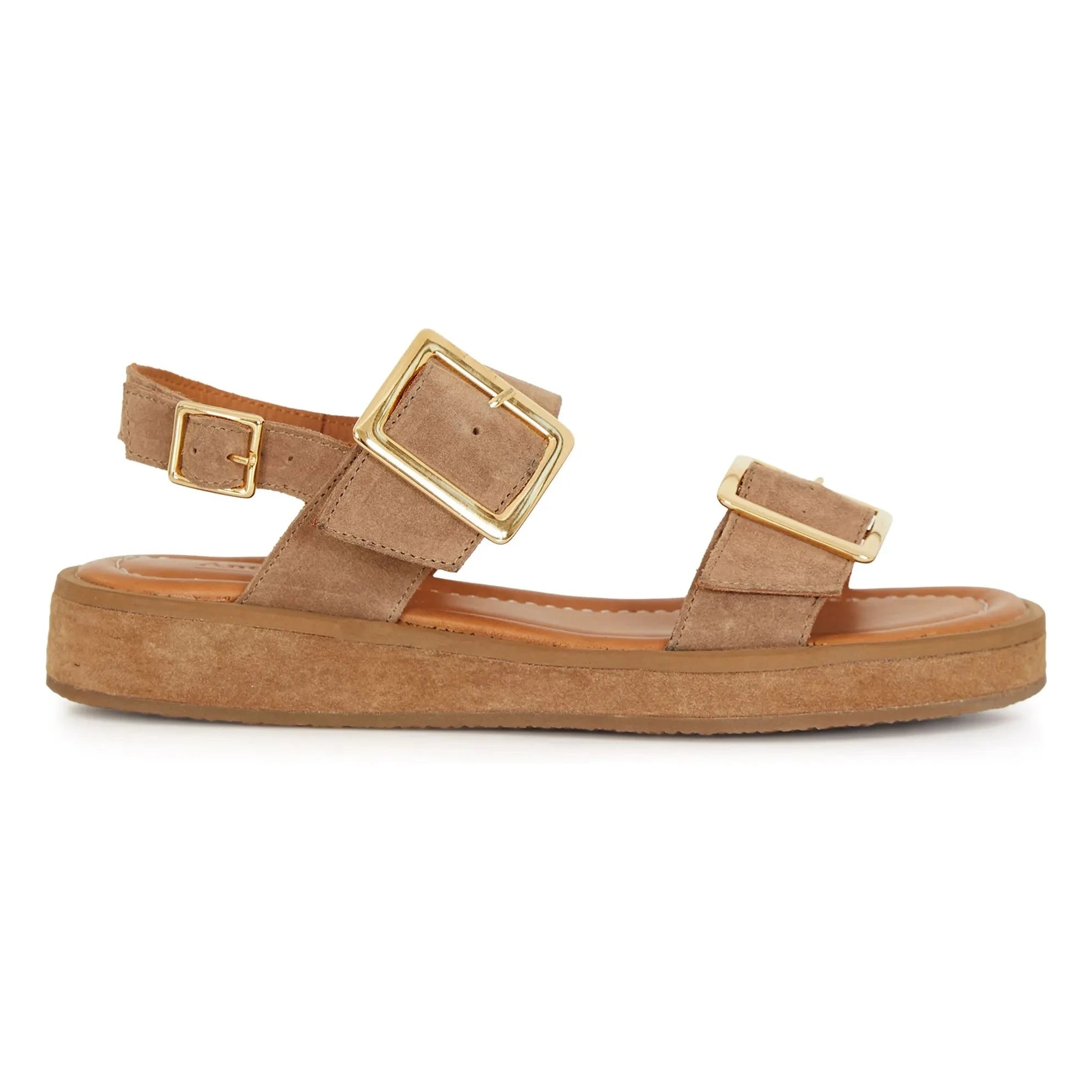 Anthology Paris - Ottawa Süet Sandalet | Natural