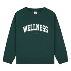 Sporty & Rich - Ivy Wellness Sweat | Koyu yeşil