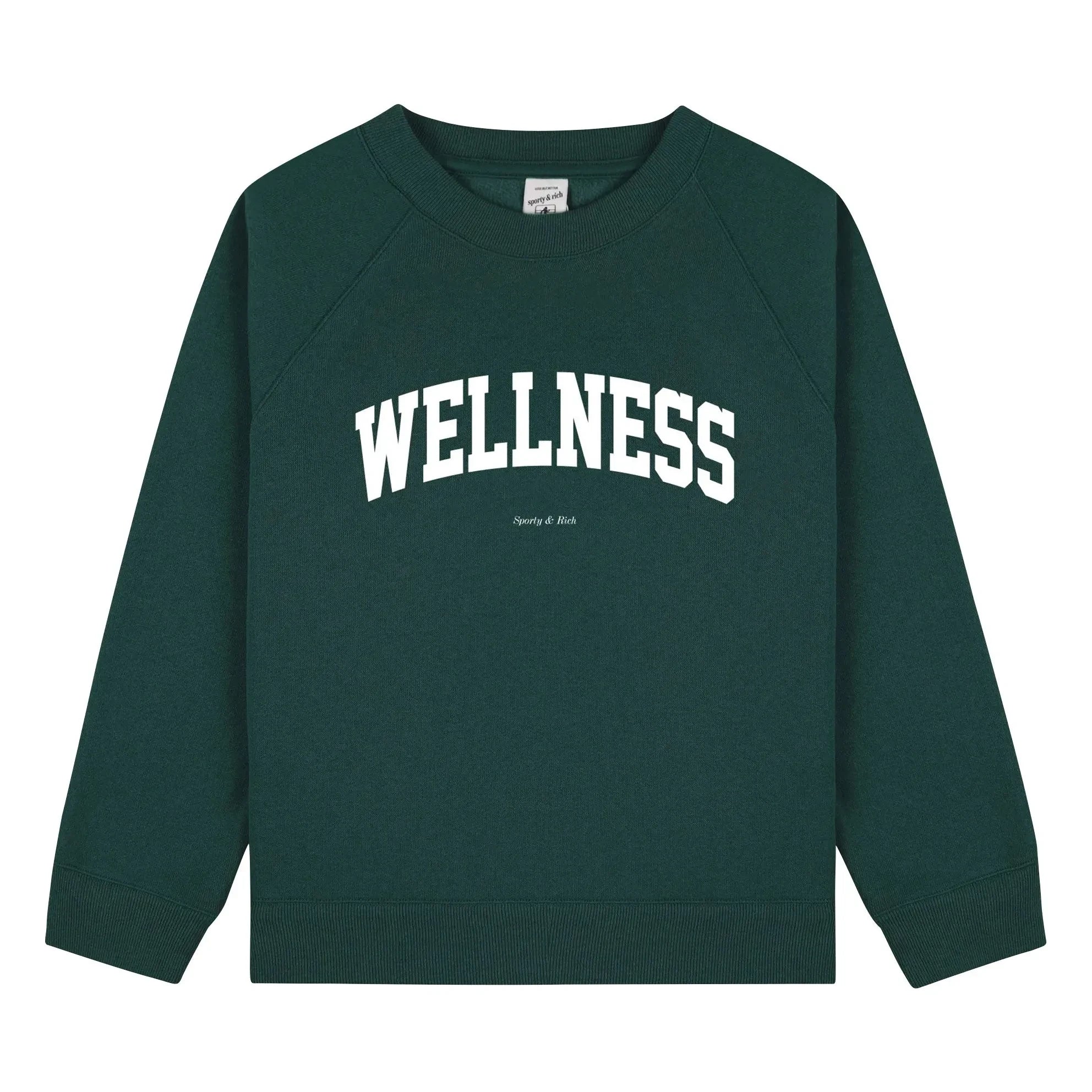 Sporty & Rich - Ivy Wellness Sweat | Koyu yeşil