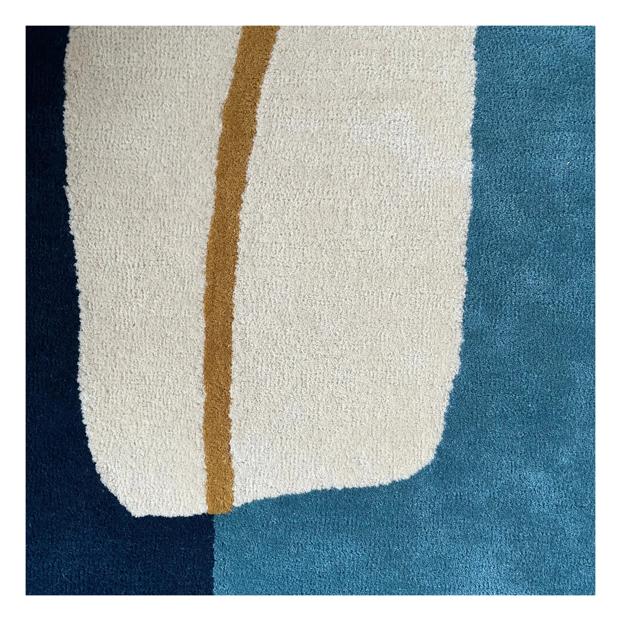 Edito - Inclusion Teppich | Blau