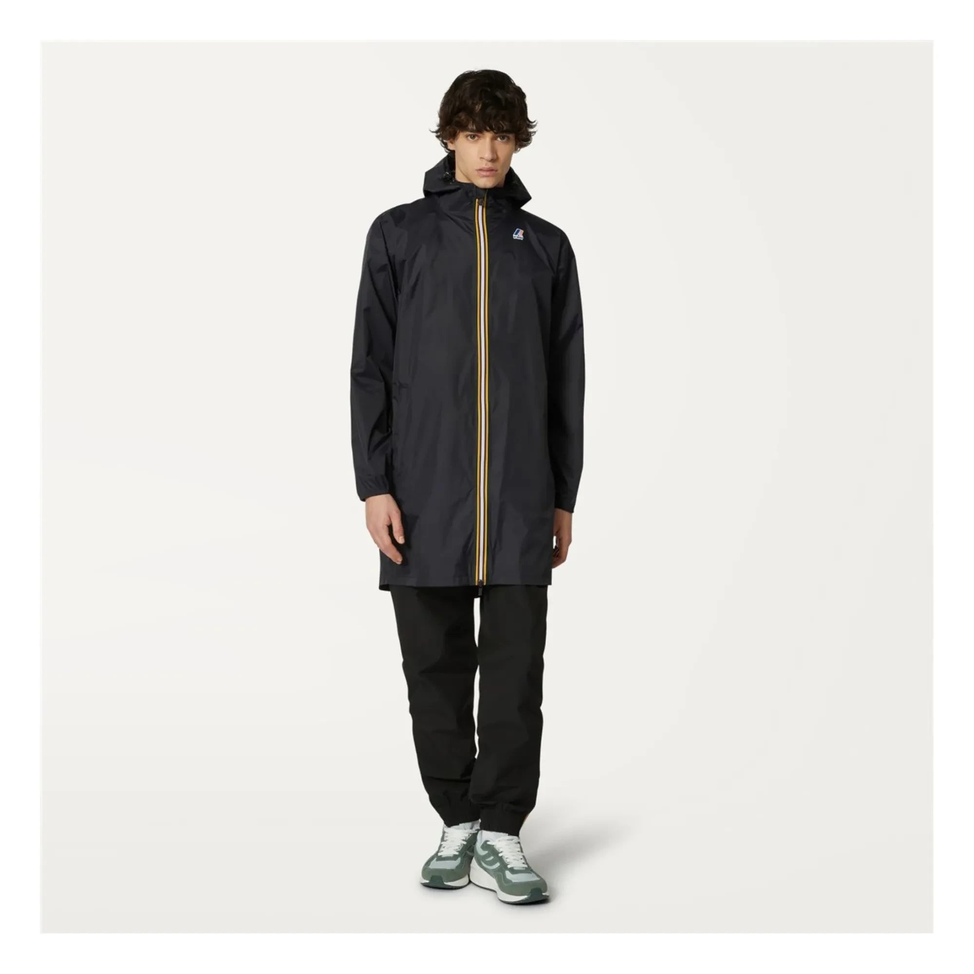 K-way - Le Vrai Effeil Wasserdichter Windbreaker - Erwachsenenkollektion | Schwarz