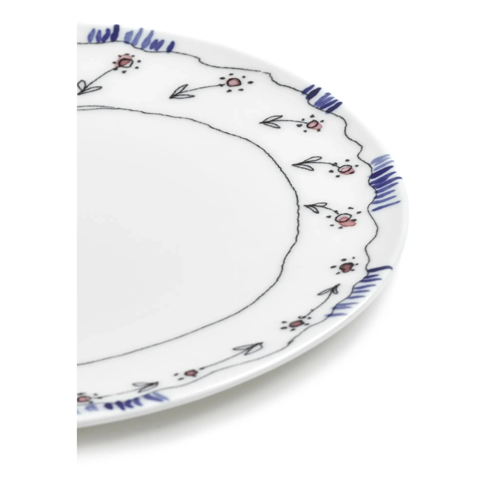 Serax - Anemone Teller, Serax für Marni - Set mit 2 Stück | Milch