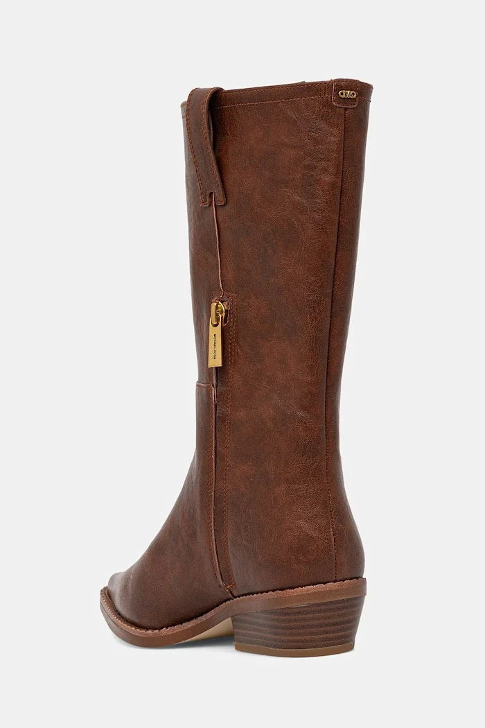 MICHAEL Michael Kors kadın kovboy botları Farren Flat Boot
