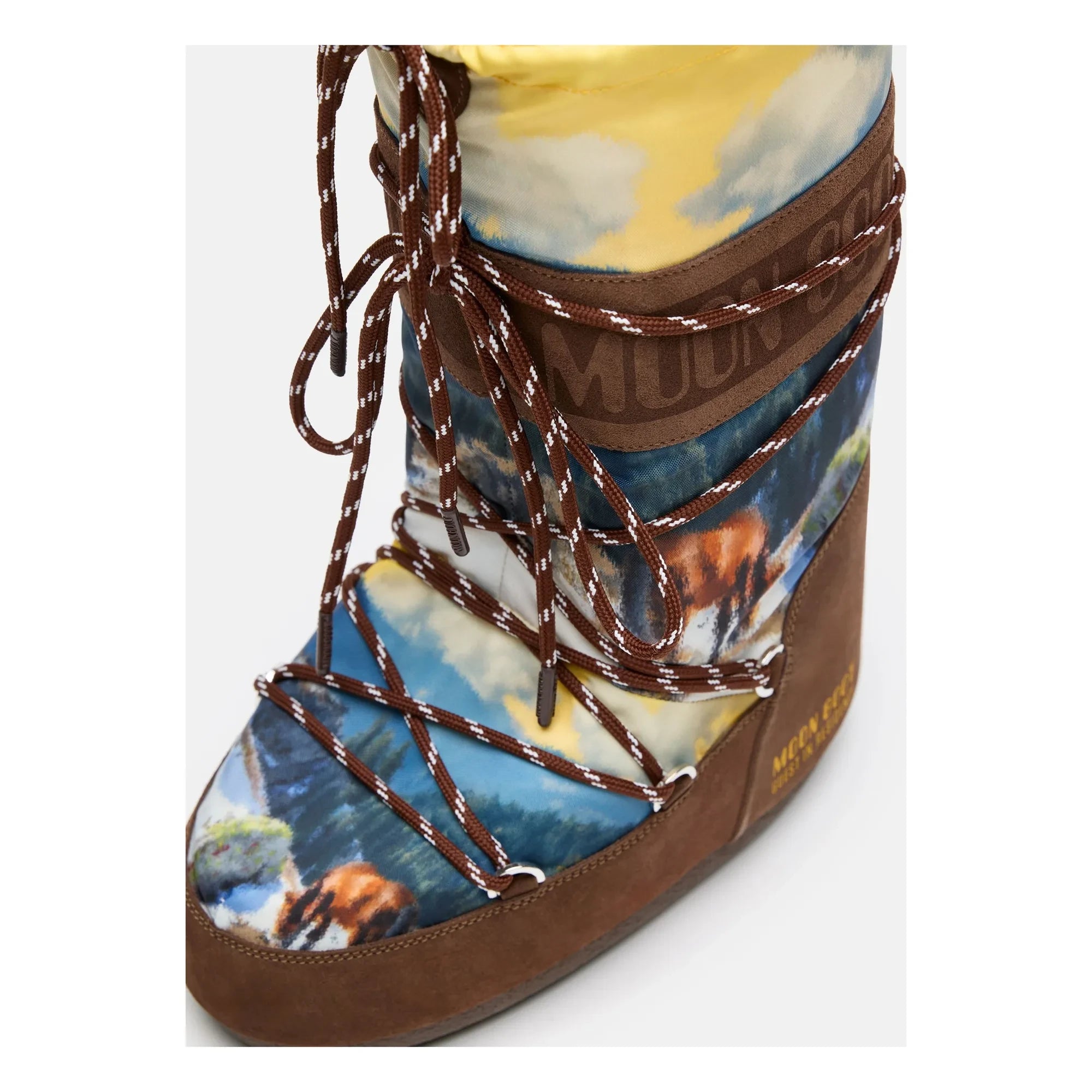 Moon Boot - MB x Guest in Residence Icon Postcard Çizmeler | Chocolate