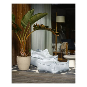 Wigiwama - Outdoor-Pouf | Hellblau