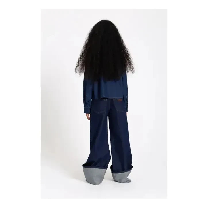 Finger in the nose - Crush Kısa Denim Gömlek | Denim brut