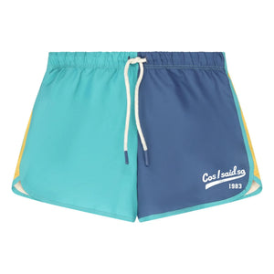 Cos I Said So – Farbblock Badeshorts | Blau