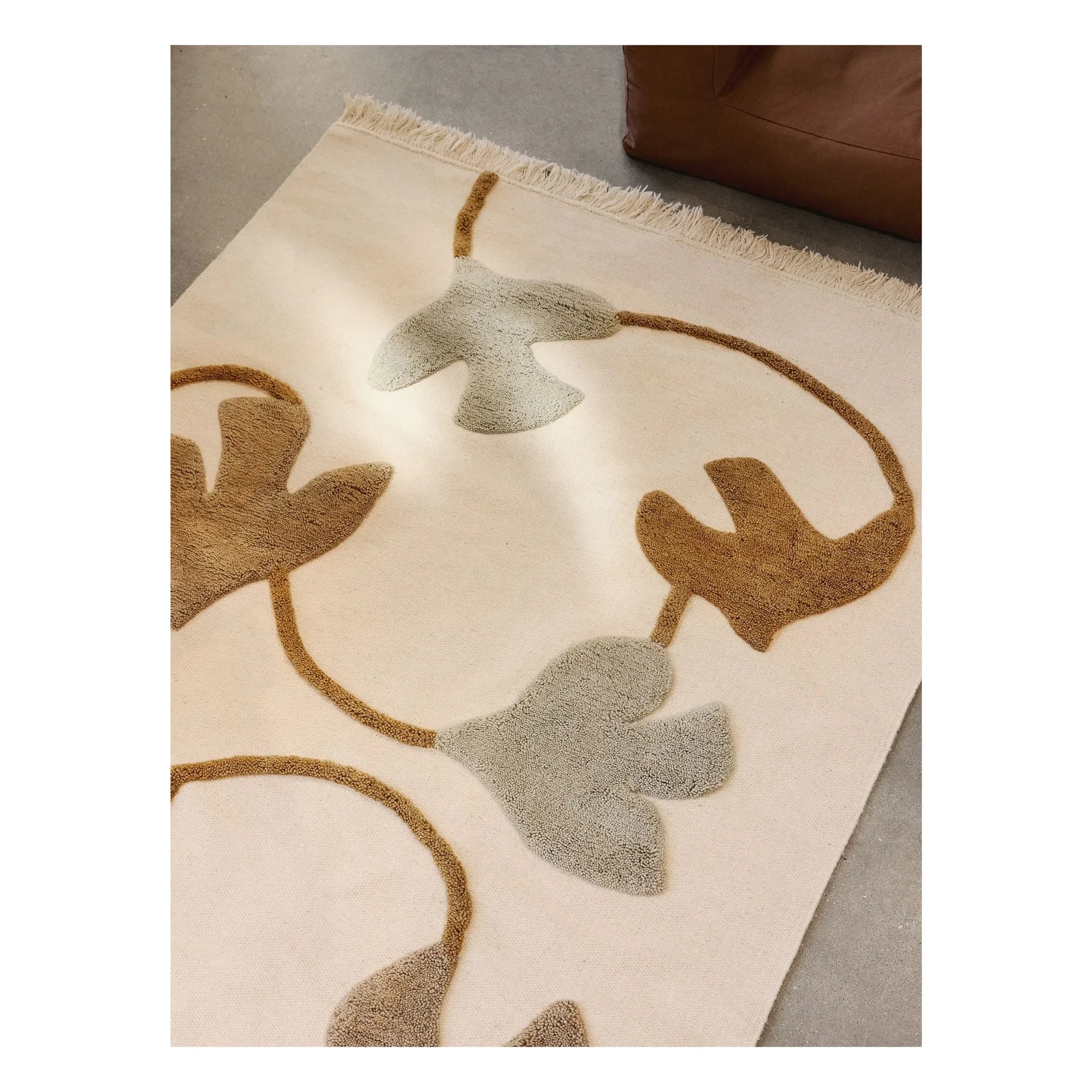 Ferm Living Kids - Swif Bird halı | Bej