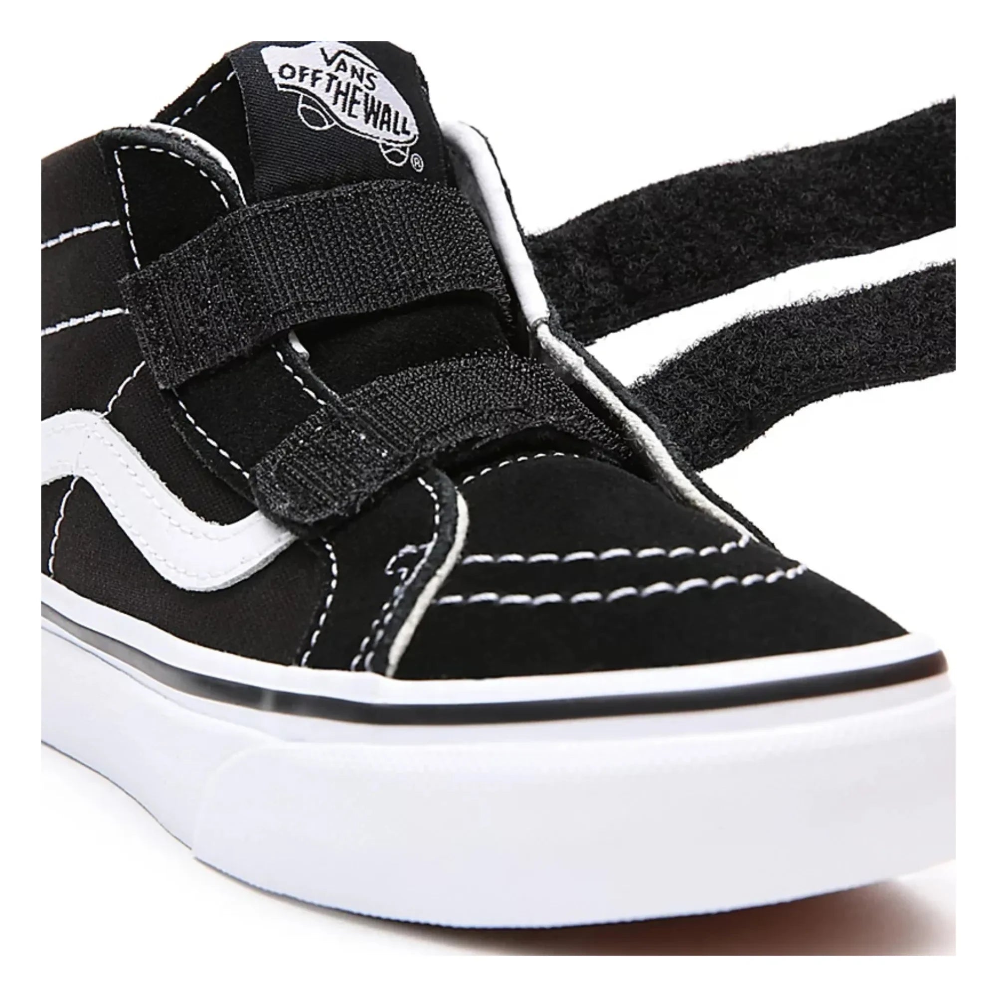 Vans - SK8-Mid Reissue Cırt Cırtlı Sneaker | Siyah