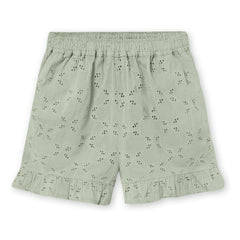 Fliink - Harper Bestickte Shorts | Hellgrau