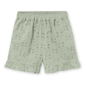 Fliink - Harper Bestickte Shorts | Hellgrau