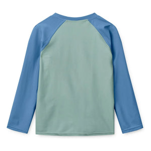 Liewood - Noah Surf UV Protective T-Shirt Made from Recycled Fibers | Blue