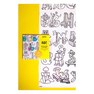 Omy - Dev ABC Boyama Posteri