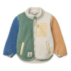 Liewood - Nolan Fleecejacke aus recycelter Faser | Minzgrün