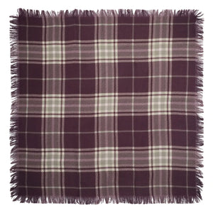 Bompard - Swann Tartan Kaschmir Mini-Schal | Garnet