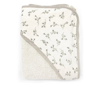 Babyshower - Olive-colored Bathrobe | Ecru