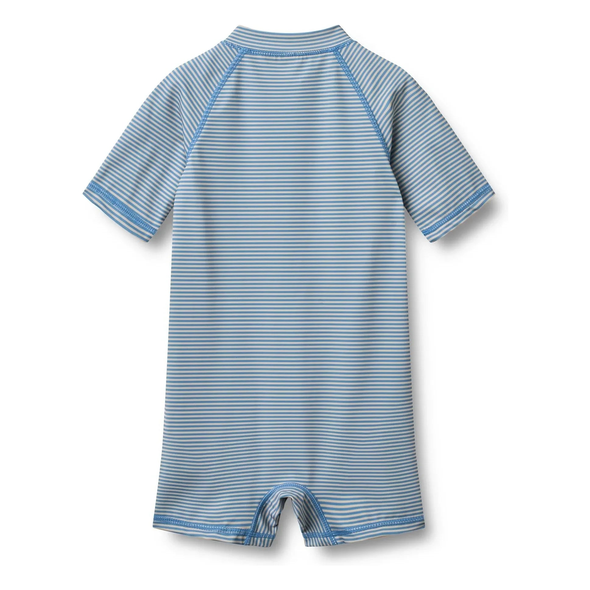 Wheat - Bathing Suit Cas Rayée Geri Dönüştürülmüş Elyaflar | Açık Mavi