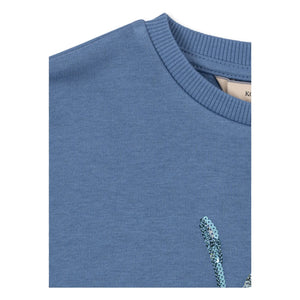 Konges Sløjd - Sweat Loumilla Glaçes Organic Cotton | Blue