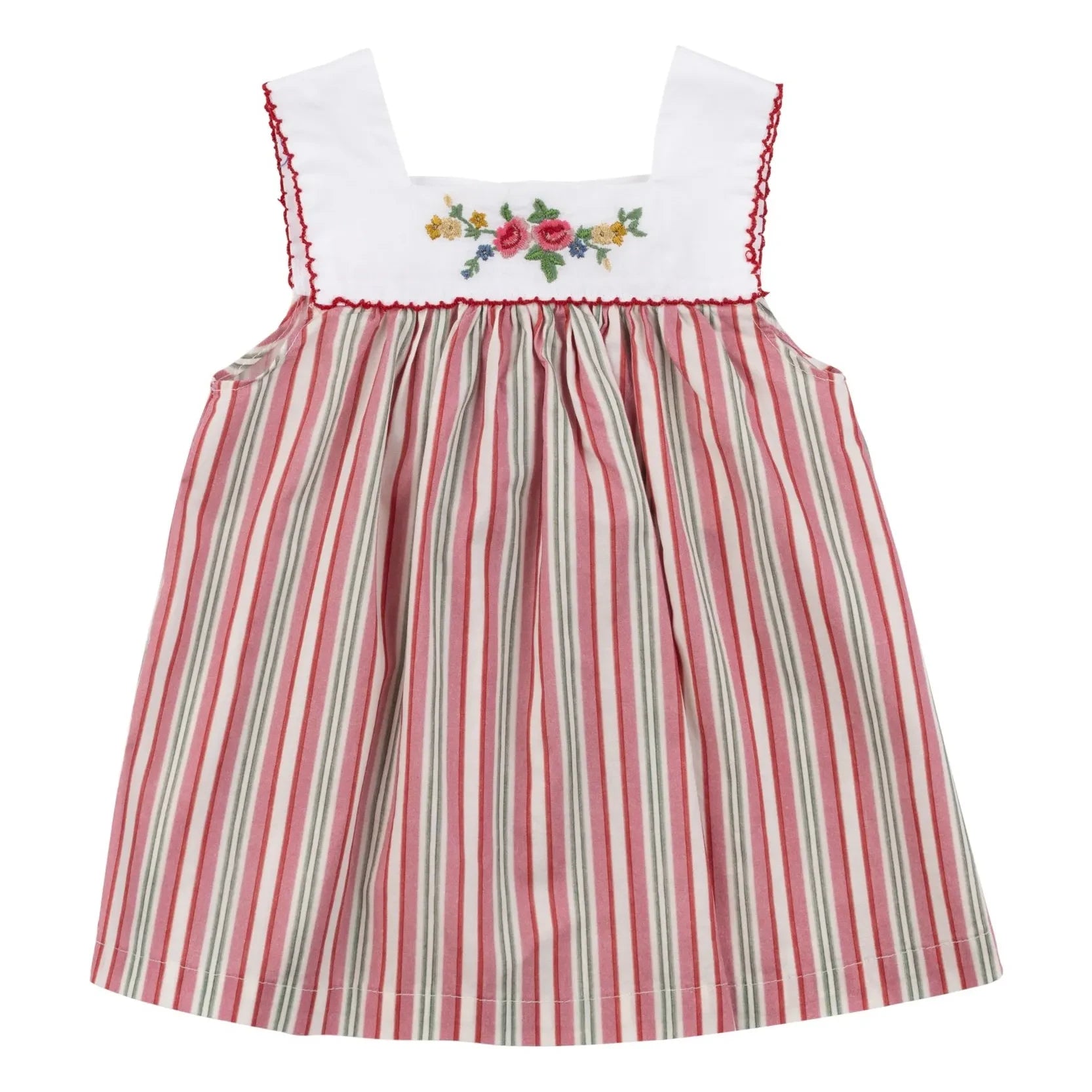 Babe & Tess – Gestreiftes Marta-Kleid | Rosa