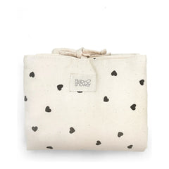 Baby Shower - Heart Travel Changing Mat | Beige