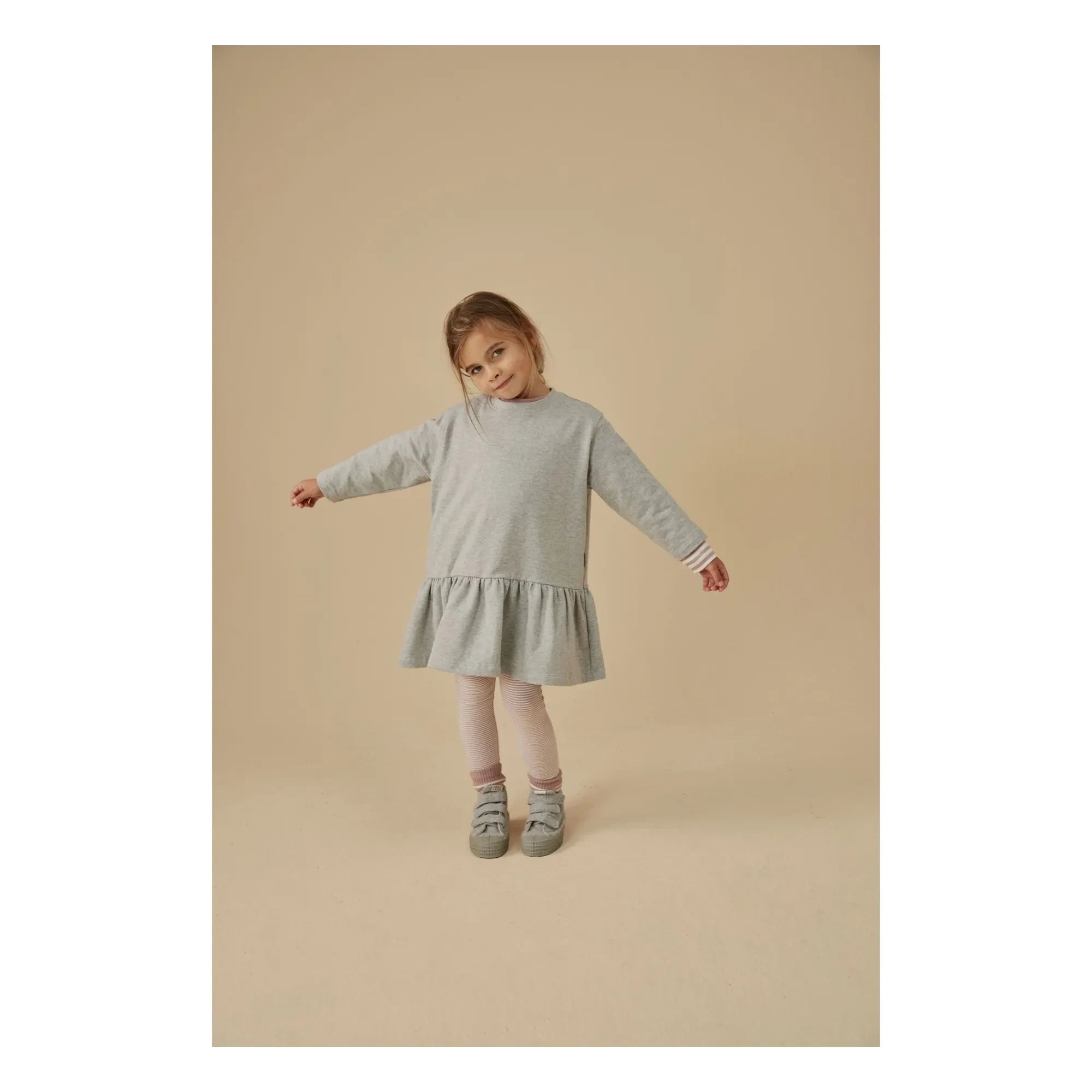 Gray Label - Kleid aus Bio-Baumwolle | Grau