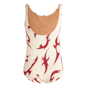 OAS - Tricolor Kite Swimsuit Made from Recycled Fibers | Red