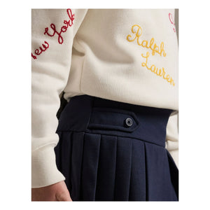 Ralph Lauren – Faltenrock | Marineblau