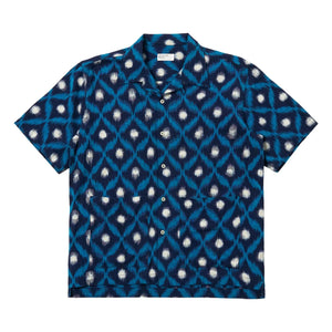 Universal Works - Chemise Deck Diamond | Koyu Mavi