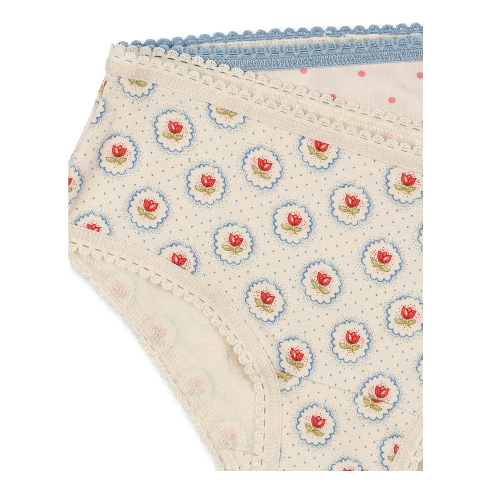 Konges Sløjd - 2er Pack Bio-Baumwoll-Panties | Ecru