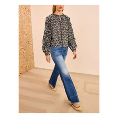 Ulla Johnson – Azrou Bluse | Schwarz