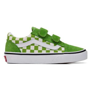 Vans - Scratch Sneakers Old Skool V Check | Grün