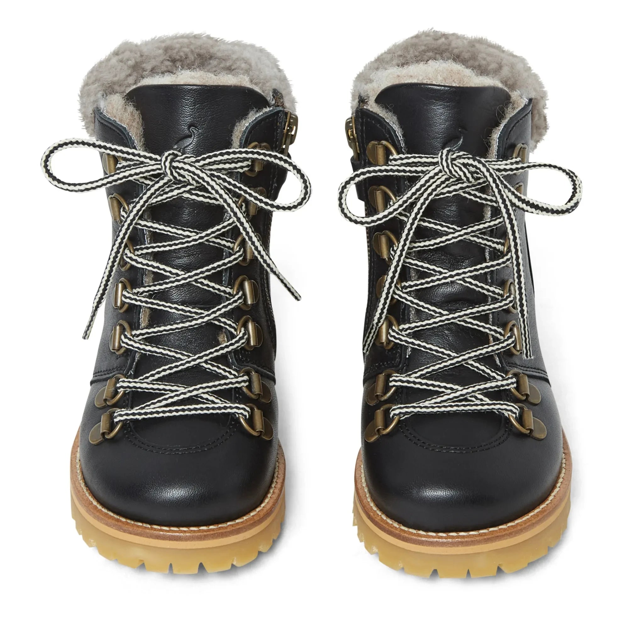 Petit Nord - Kışlık Kürklü Botlar | Siyah