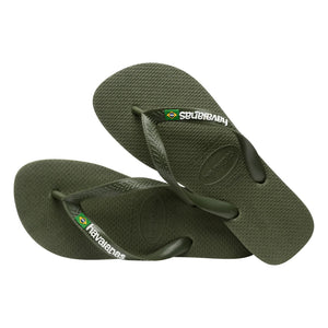 Havaianas - Brezilya Logolu Parmak Arası Terlik | Yeşil