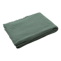 Haomy - Vanly Cotton Gauze Blanket | Bluish Gray