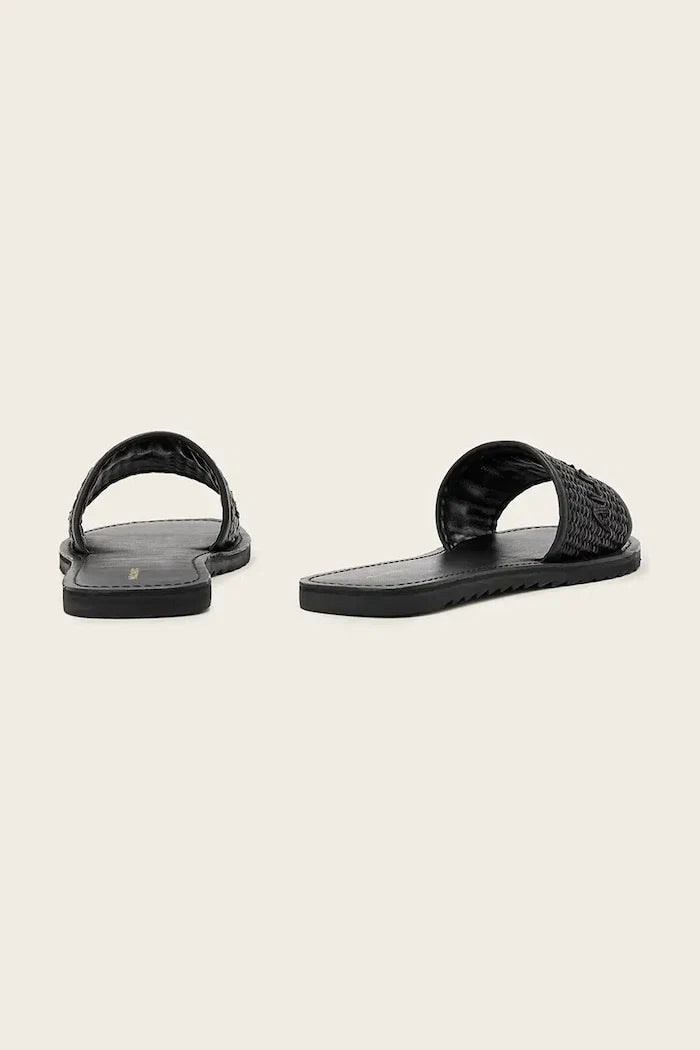 AllSaints kadın deri sandalet Hoxton Slider