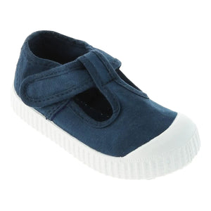 Victoria - Sandalia Tira Lone Velcro Sneakers | Lacivert
