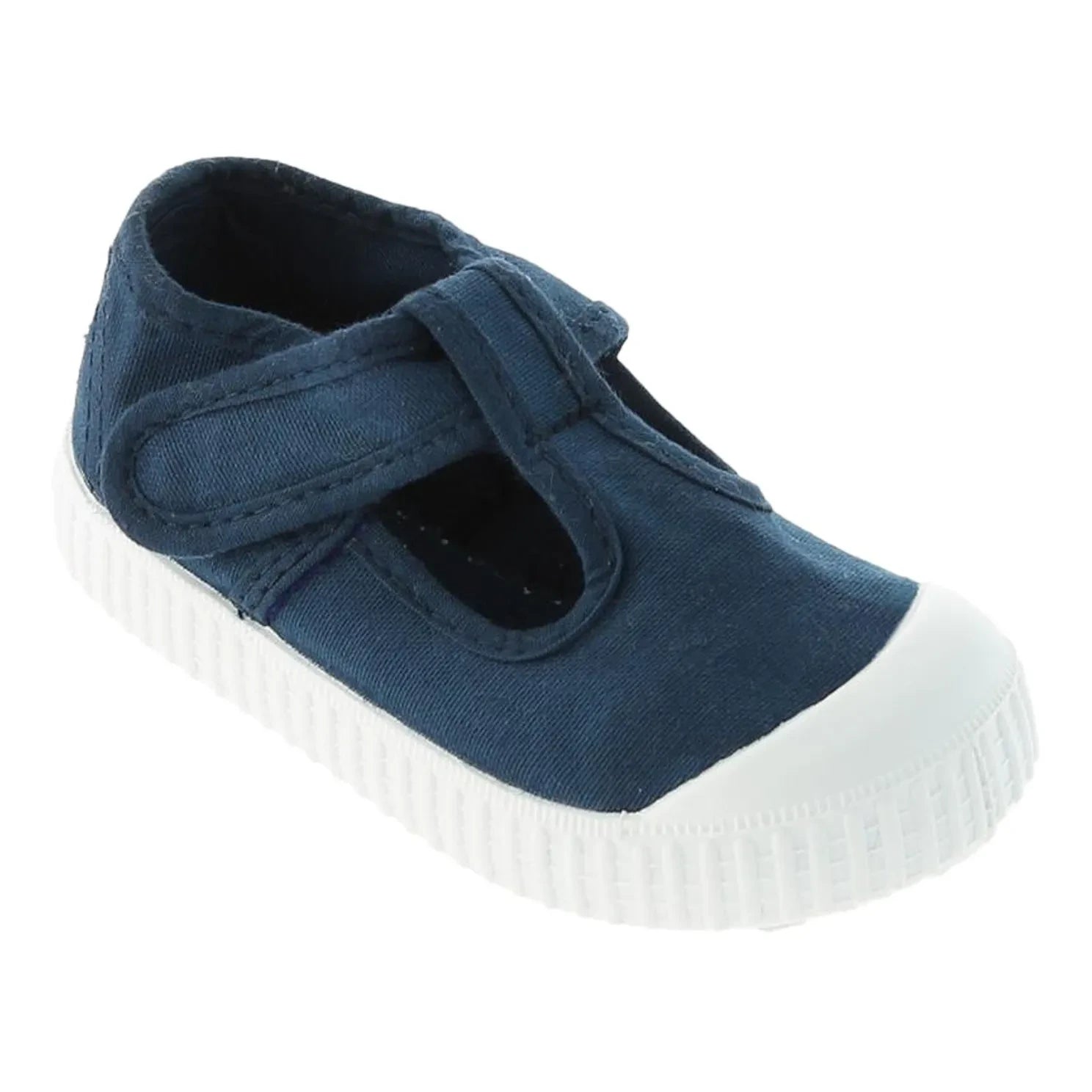 Victoria - Sandalia Tira Lone Velcro Sneakers | Lacivert
