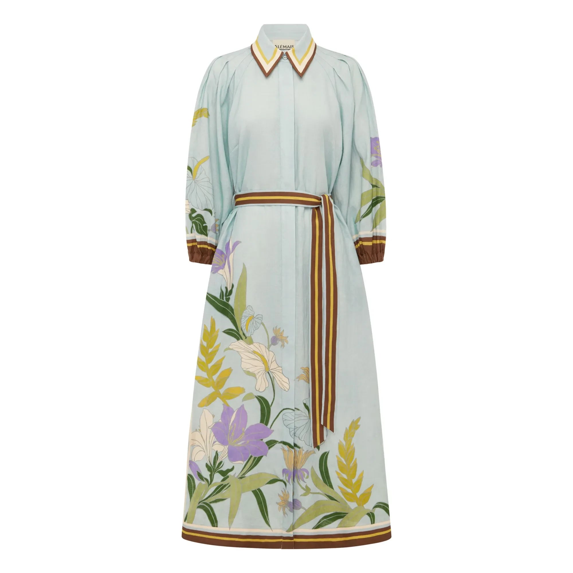 Alémais - Leinenkleid Alfie | Hellblau