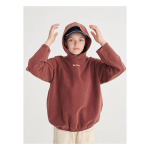 Bobo Choses - Bobo Choses Organik Pamuklu Hoodie | Kahverengi