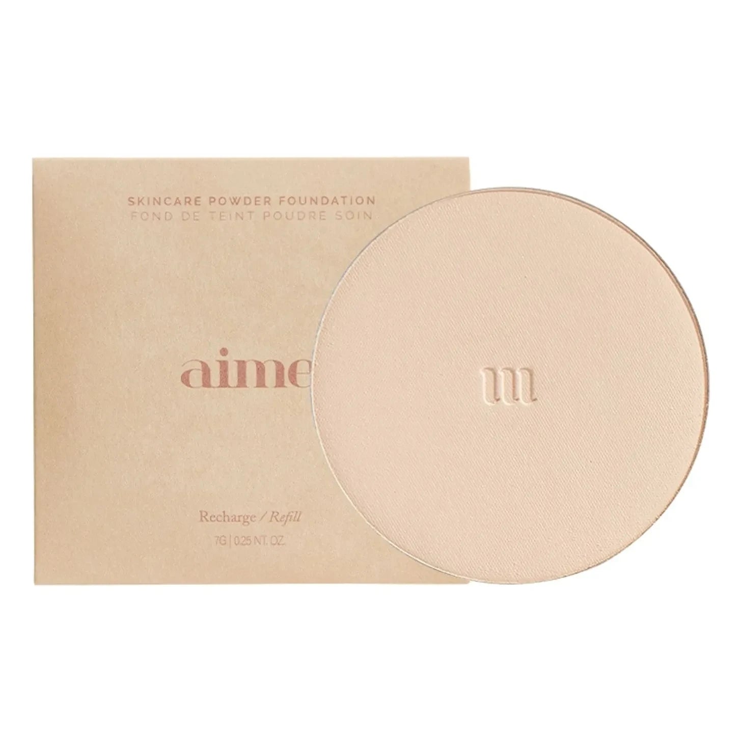 AIME - Puder-Foundation SPF+30 Nachfüllpackung - 7g | Fair