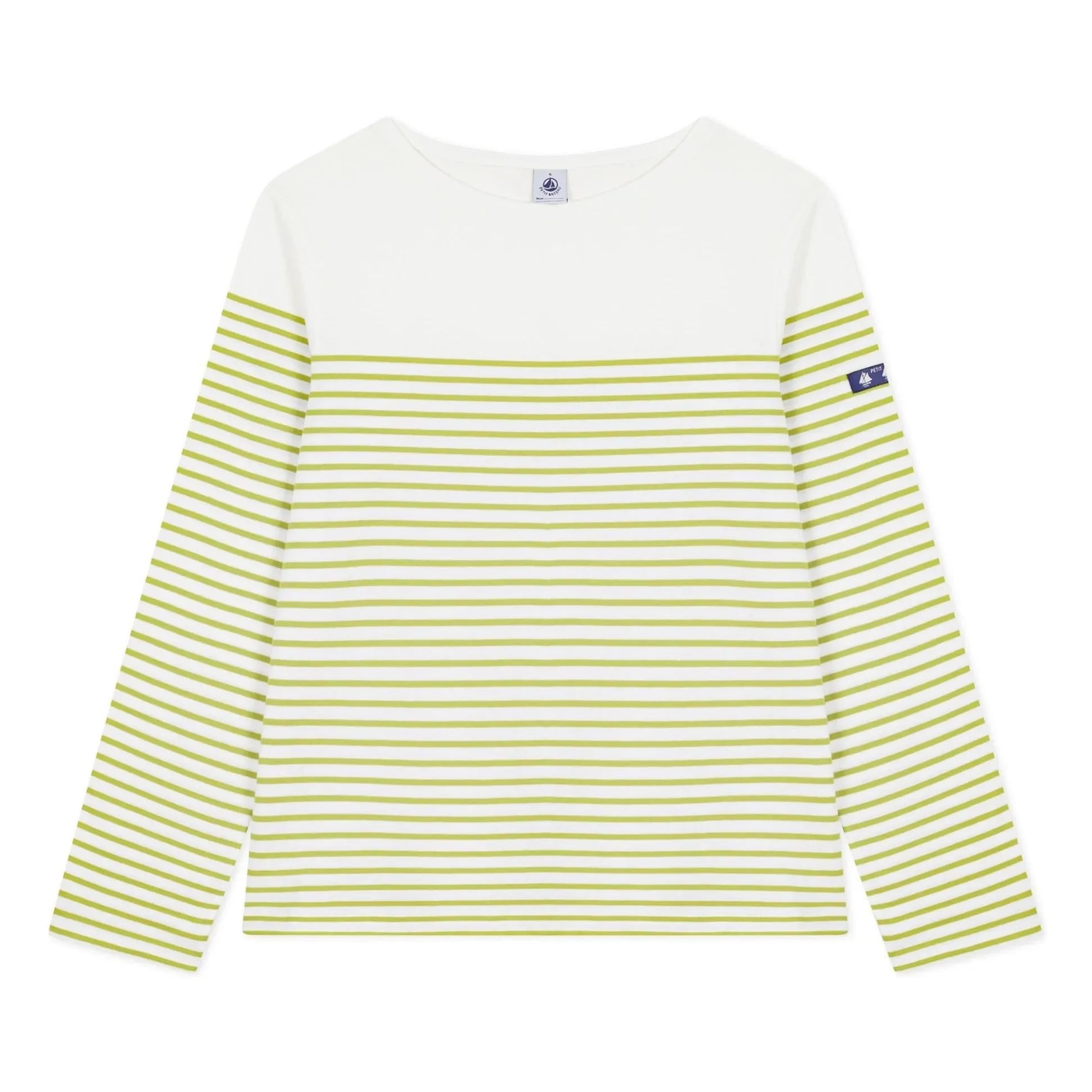 Petit Bateau - Marinière Petit Bateau | Sarı yeşil