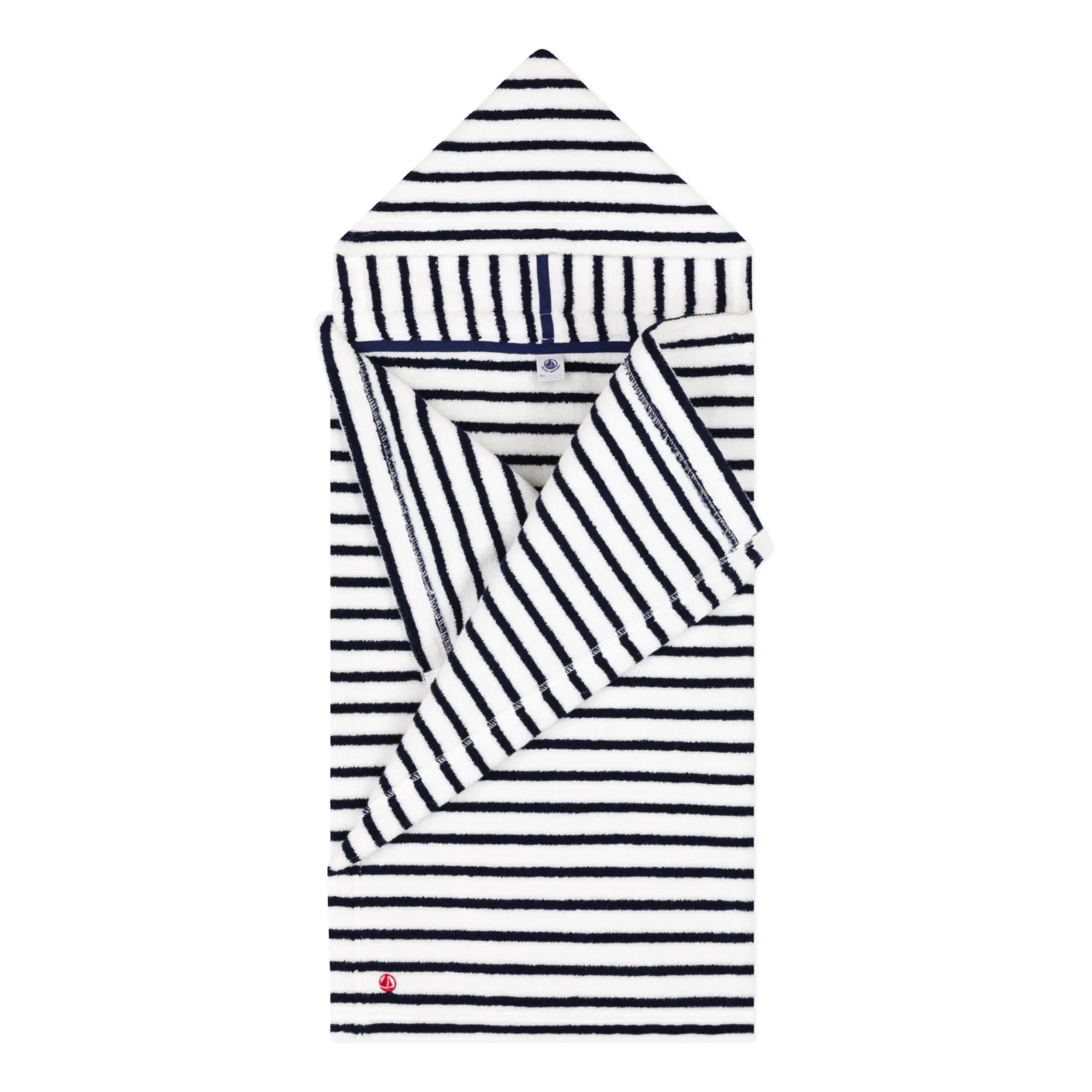 Petit Bateau - Badetuch mit Kapuze | Ecru