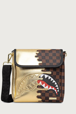Sprayground - Mochila de tiburones en París color marrón 910B9340NSZ