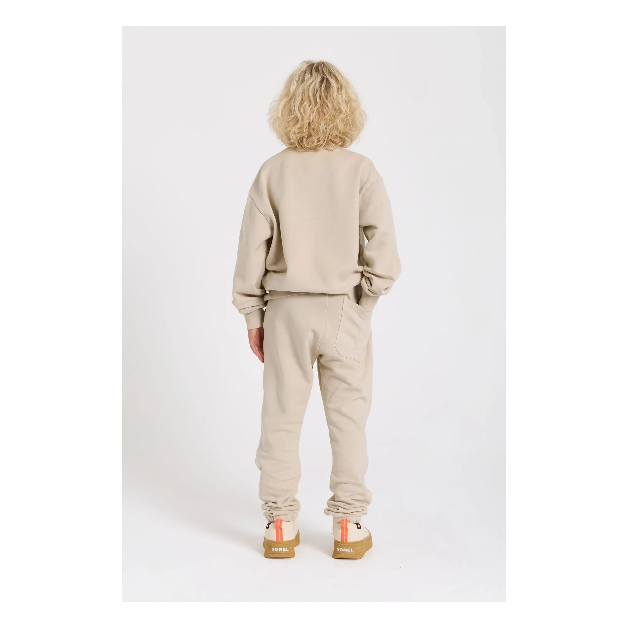 Hundred Pieces - Jogger Run Bio-Baumwolle | Natur