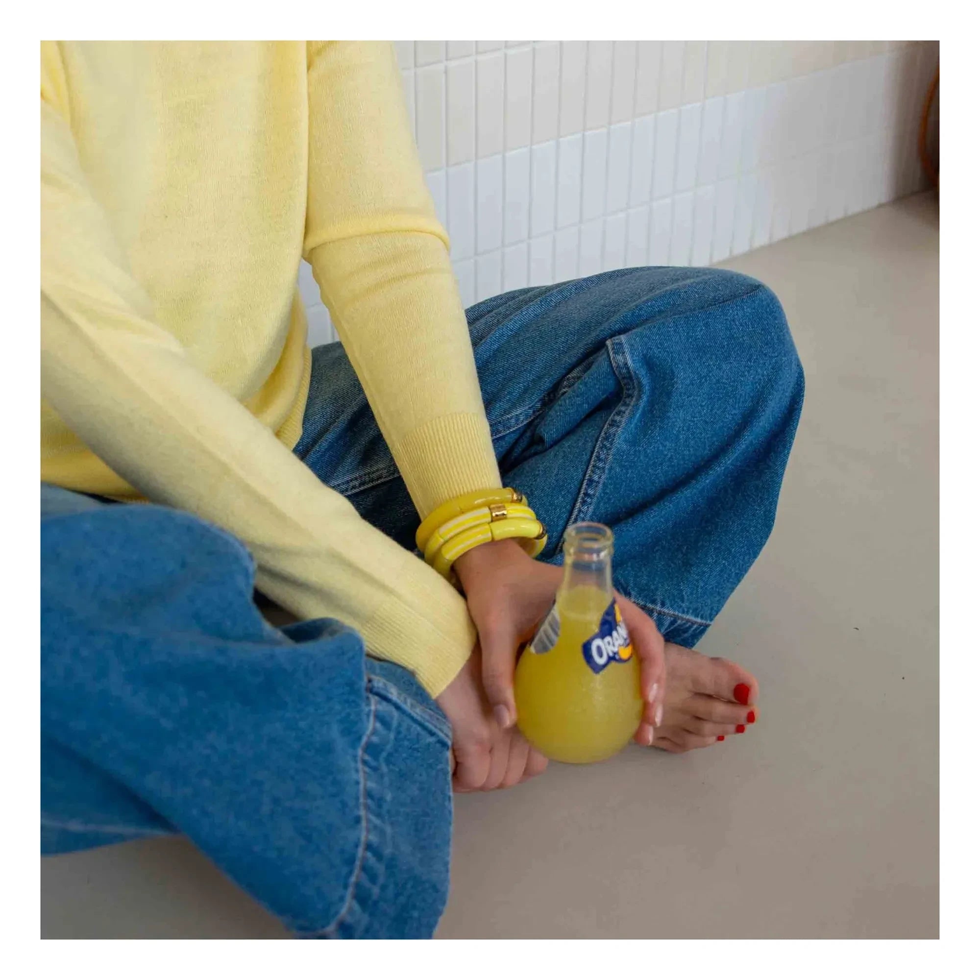 Parabaya - Riviera Amarelo 3 Armbänder | Gelb