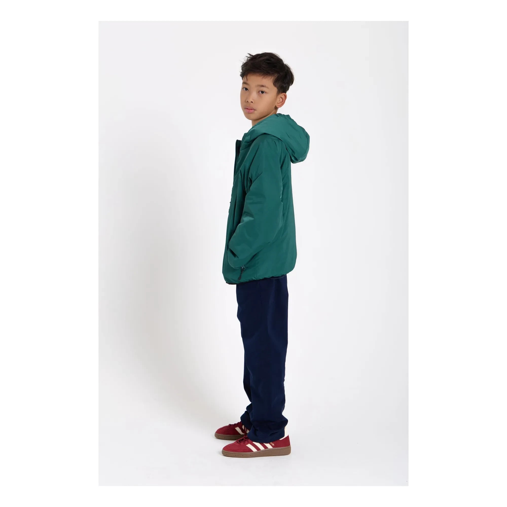 Smallable Kid - Hardy su itici ceket | Forest Green